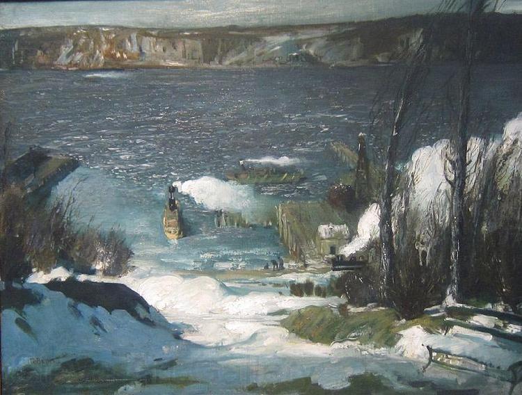 George Wesley Bellows North River Spain oil painting art